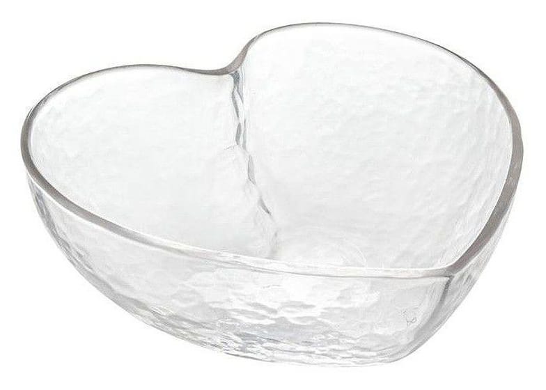 Centro de Mesa de Vidro Coração Hauskraft