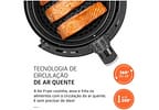 Fritadeira Elétrica sem Óleo/Air Fryer Mondial - Family IV AF-30-I Preta 3,5L com Timer