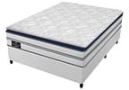 Base Cama Box Casal Gazin 27x138x188cm - Diamond Blue