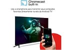 Smart TV 32” HD D-LED AIWA IPS Wi-Fi Bluetooth - Google Assistente 2 HDMI 2 USB