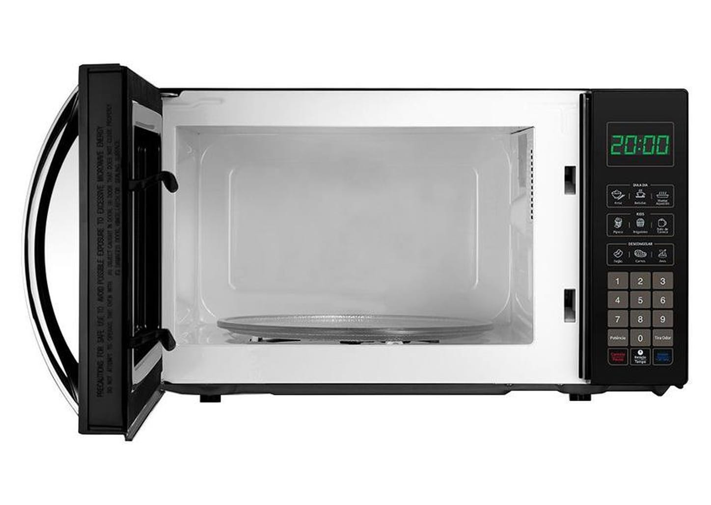 Micro-ondas Mondial 21L Preto MO-01-21