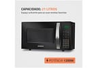 Micro-ondas Mondial 21L Preto MO-01-21