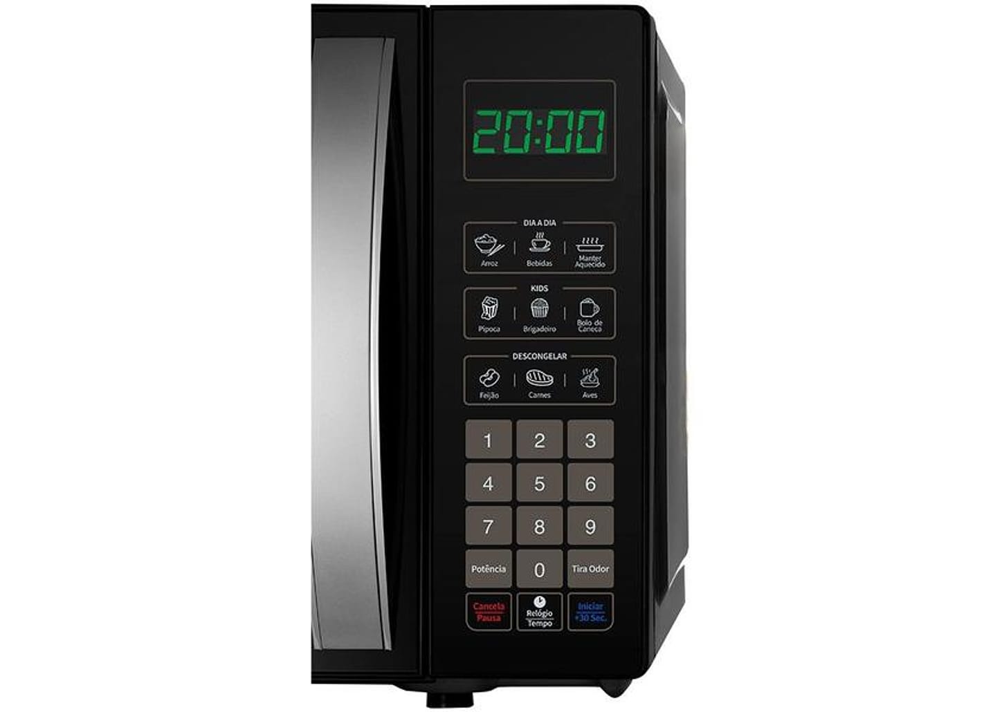 Micro-ondas Mondial 21L Preto MO-01-21