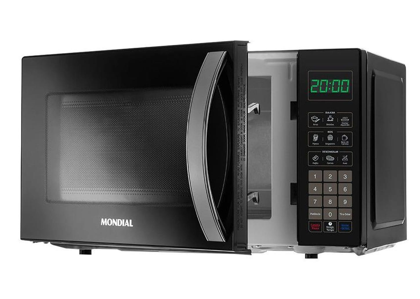 Micro-ondas Mondial 21L Preto MO-01-21