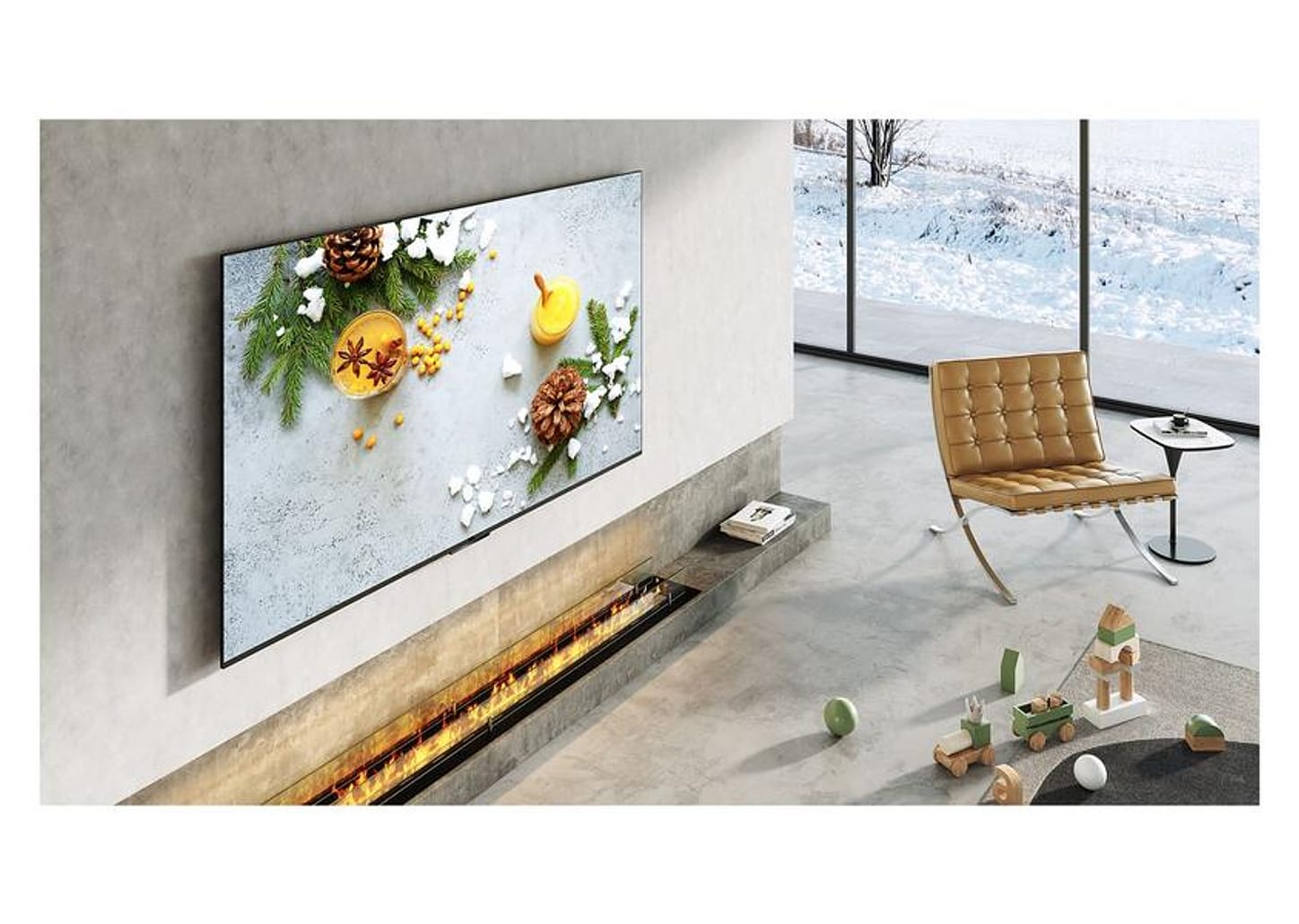 Smart TV 65” 4K QLED TCL 65C835 120Hz - Wi-Fi Bluetooth Google Assistente 4 HDMI 2 USB