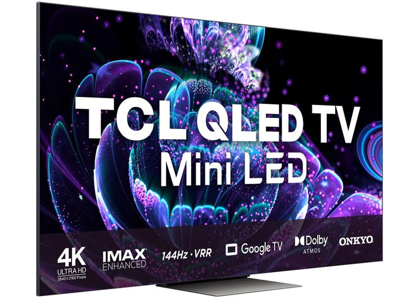 Smart TV 65” 4K QLED TCL 65C835 120Hz - Wi-Fi Bluetooth Google Assistente 4 HDMI 2 USB