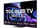 Smart TV 65” 4K QLED TCL 65C835 120Hz - Wi-Fi Bluetooth Google Assistente 4 HDMI 2 USB