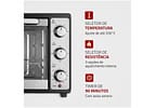 Forno Elétrico de Bancada Mondial com Timer 52L Grand Family II FR-52
