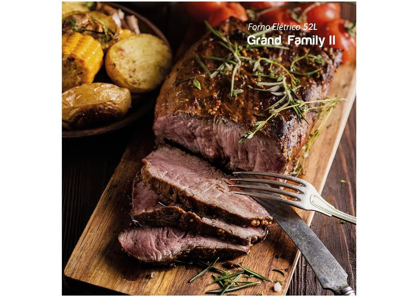 Forno Elétrico de Bancada Mondial com Timer 52L Grand Family II FR-52