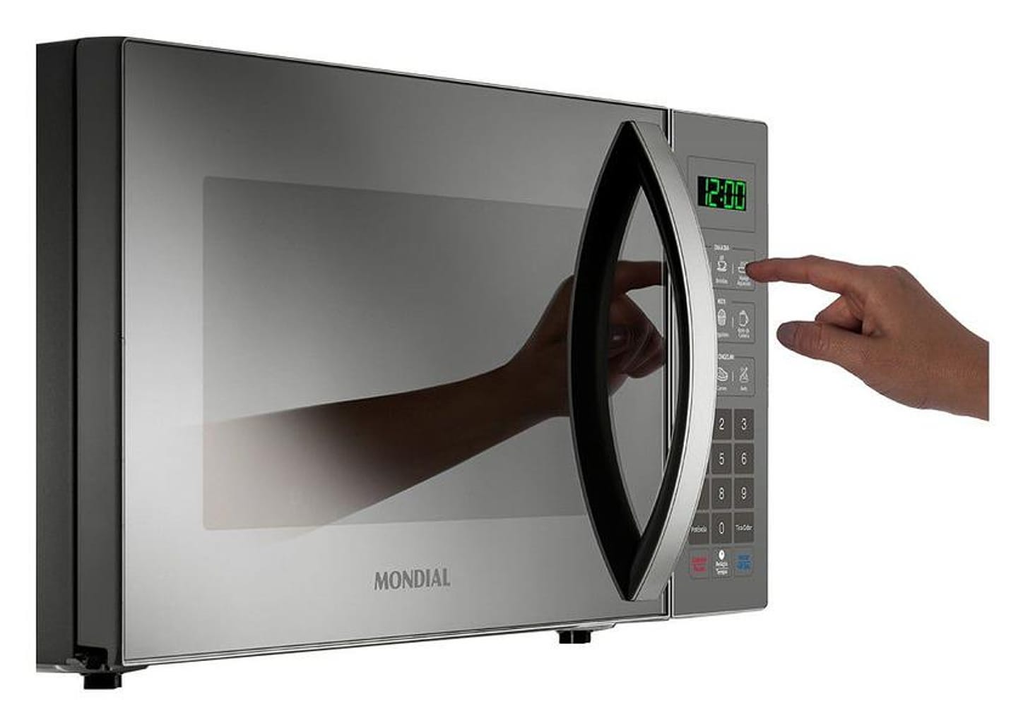 Micro-ondas Mondial 34L Espelhado - MO-02-34
