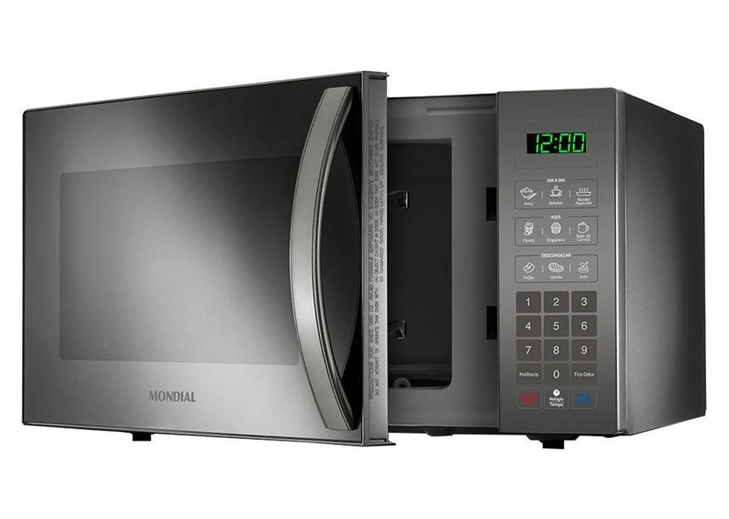 Micro-ondas Mondial 34L Espelhado - MO-02-34