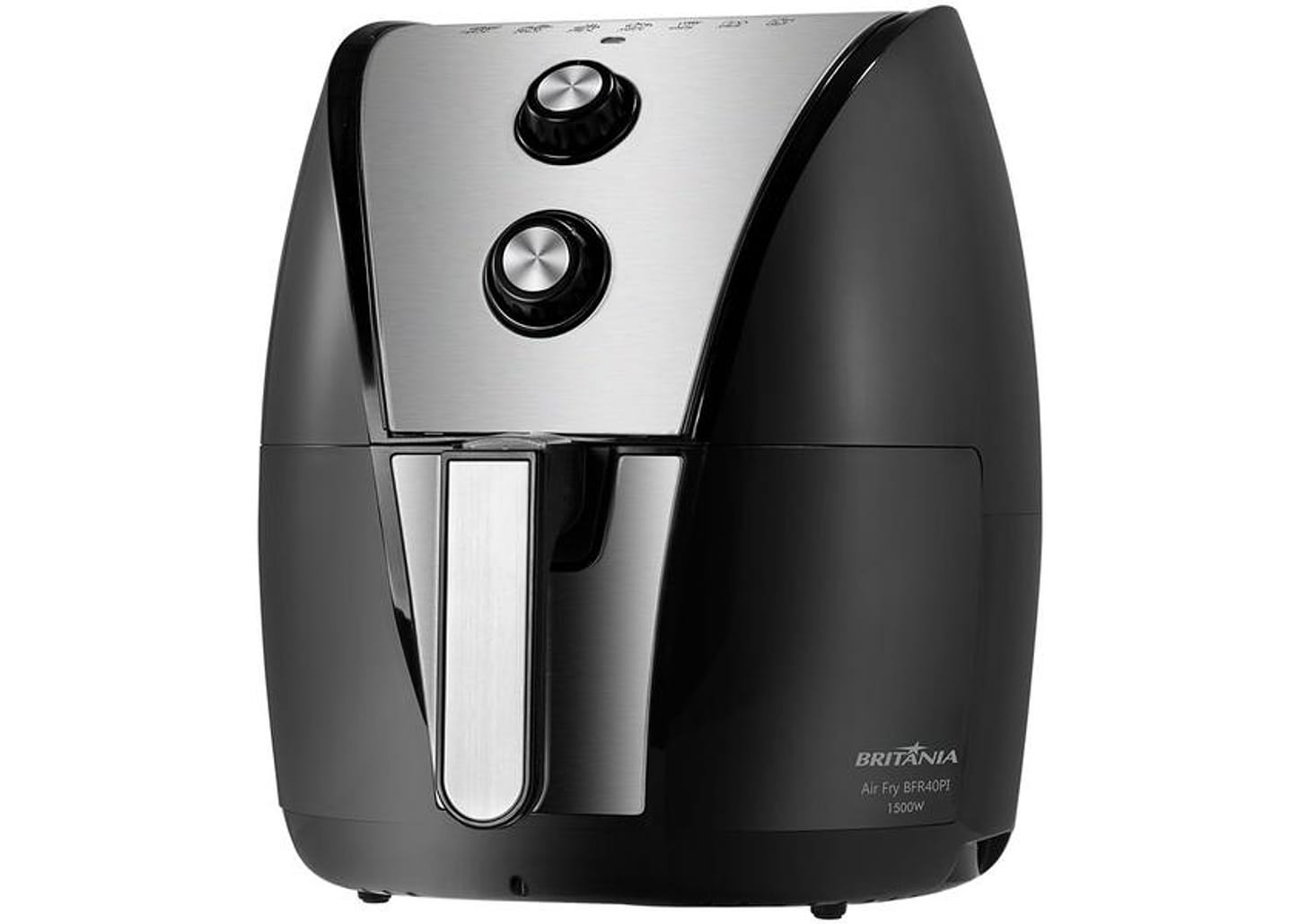 Fritadeira Elétrica sem Óleo/Air Fryer Britânia - BFR40PI Preta 4,35L com Timer