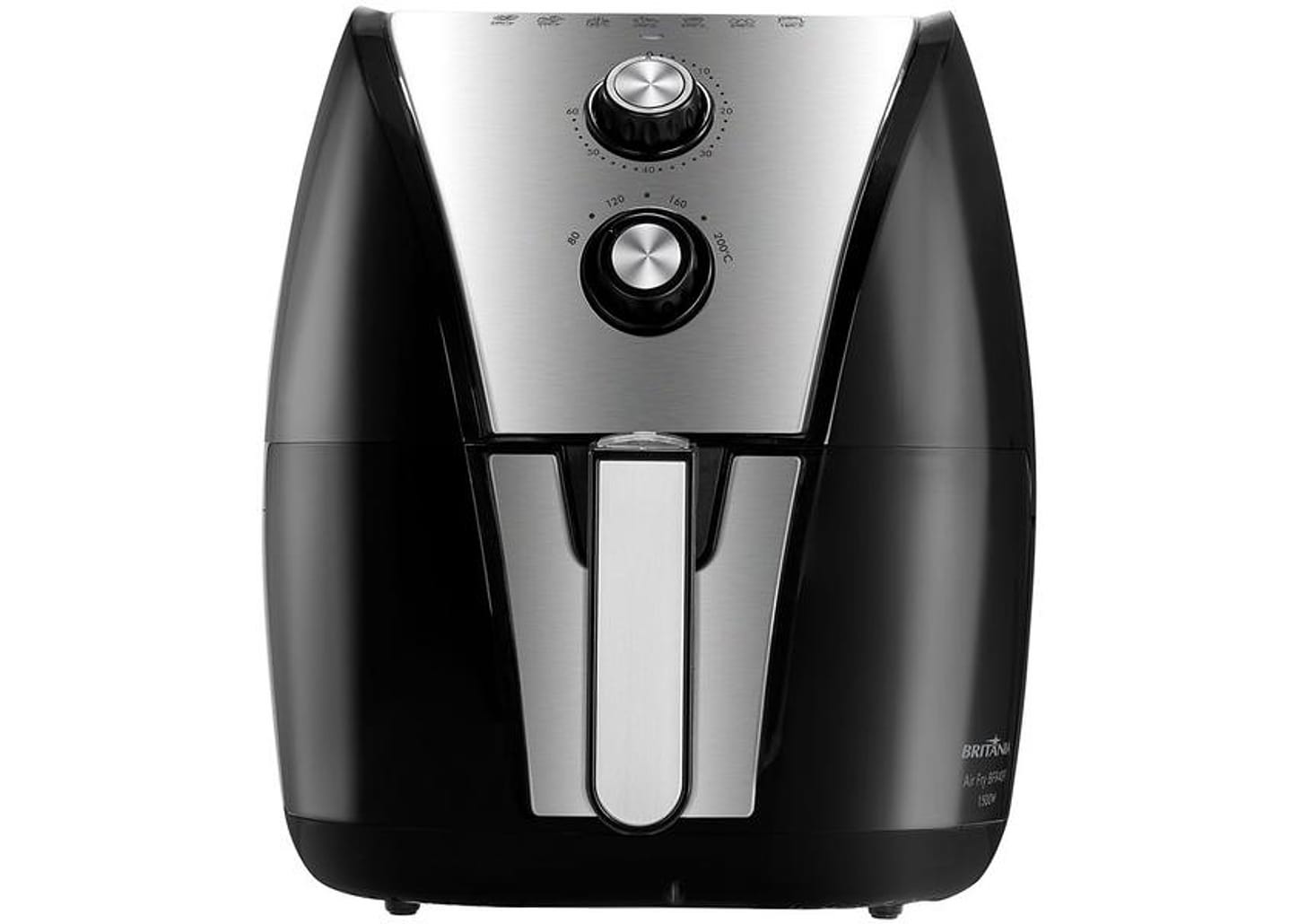 Fritadeira Elétrica sem Óleo/Air Fryer Britânia - BFR40PI Preta 4,35L com Timer
