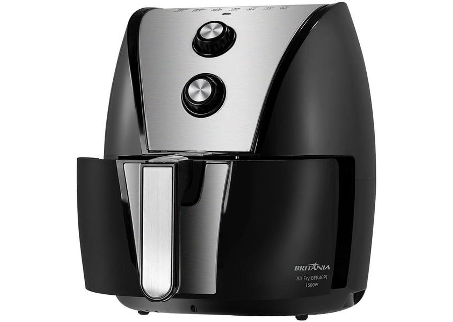 Fritadeira Elétrica sem Óleo/Air Fryer Britânia - BFR40PI Preta 4,35L com Timer