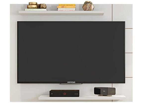 Painel para TV até 58” Caemmun Cross 2 Prateleiras