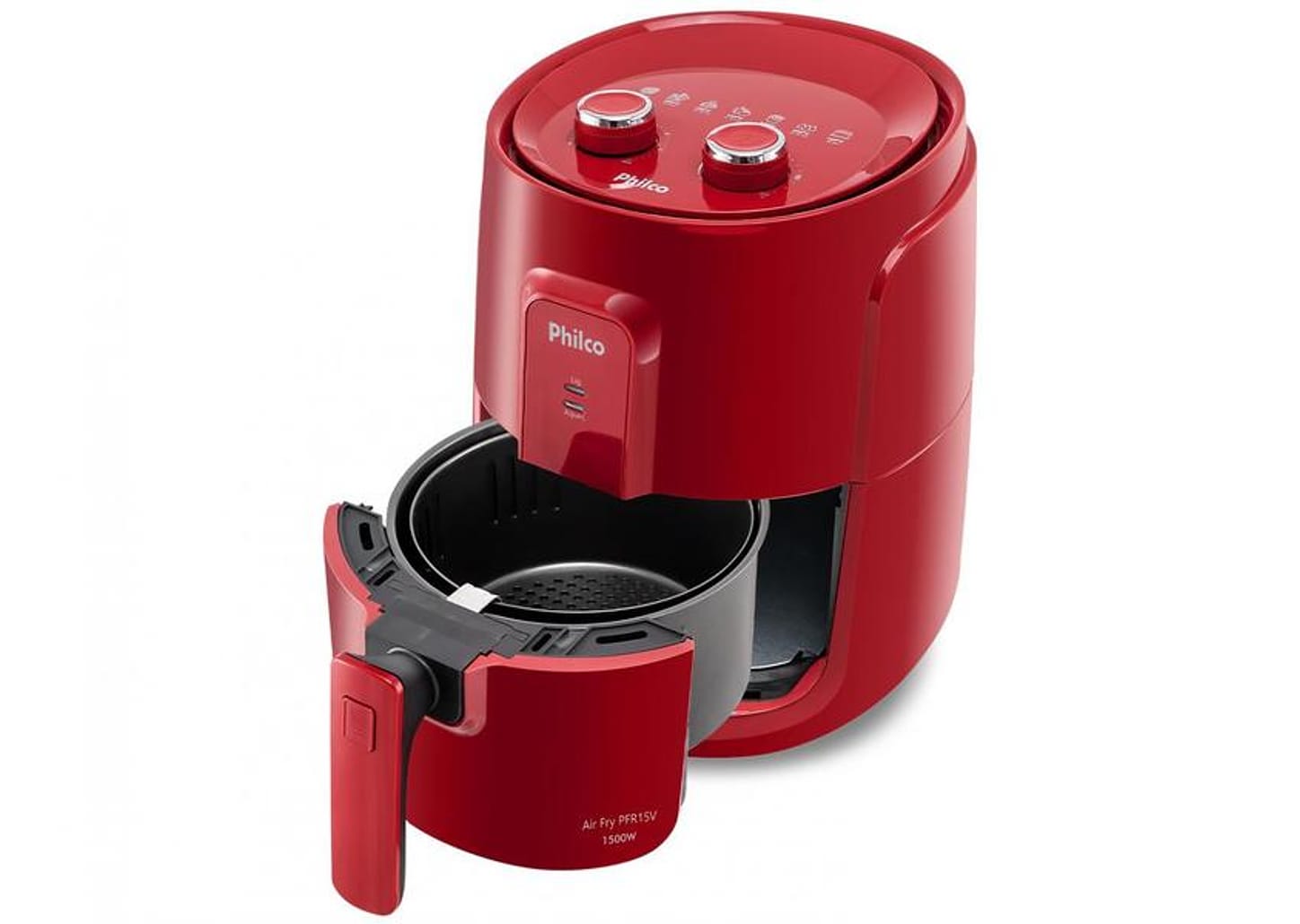 Fritadeira Elétrica sem Óleo/Air Fryer Philco - PFR15V Vermelha 3,2L com Timer