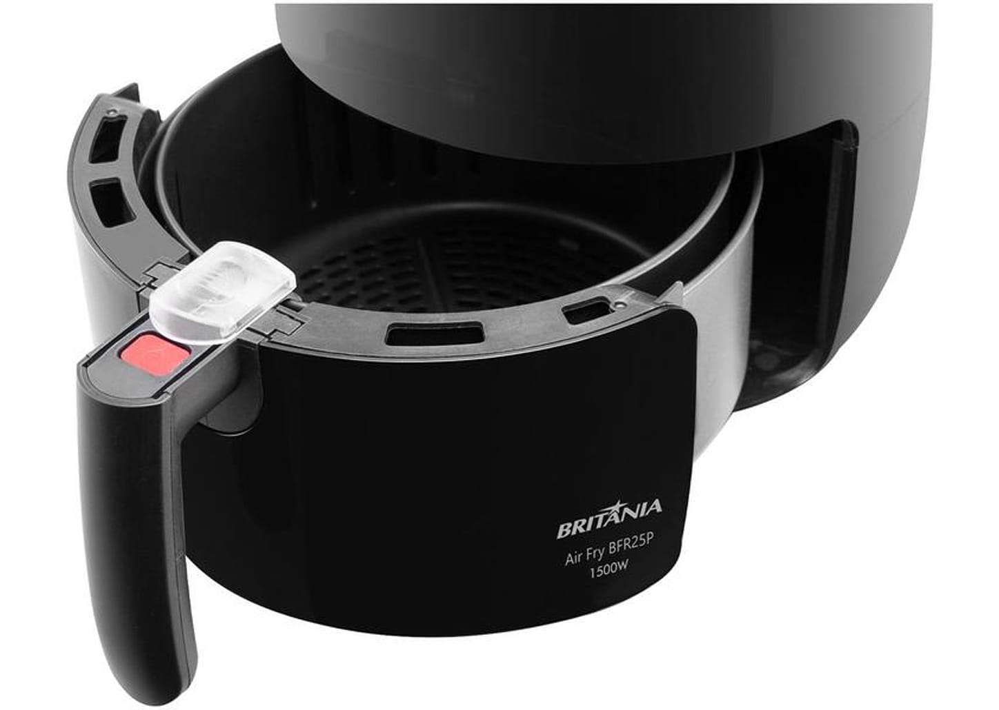 Fritadeira Elétrica sem Óleo/Air Fryer Britânia - BFR25P Preta 3,5L com Timer