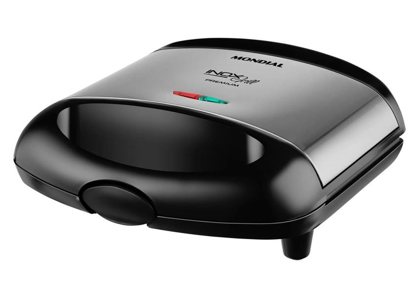Sanduicheira Grill Mondial Premium S-07 Preta e - Inox 800W