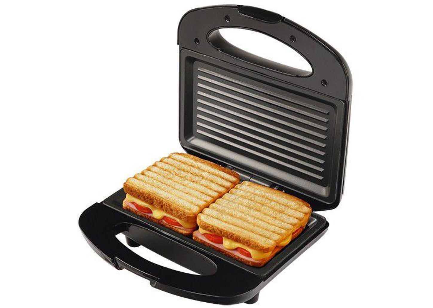 Sanduicheira Grill Mondial Premium S-07 Preta e - Inox 800W