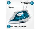 Ferro de Passar Roupa a Vapor e a Seco Mondial - F-32 Verde e Branco