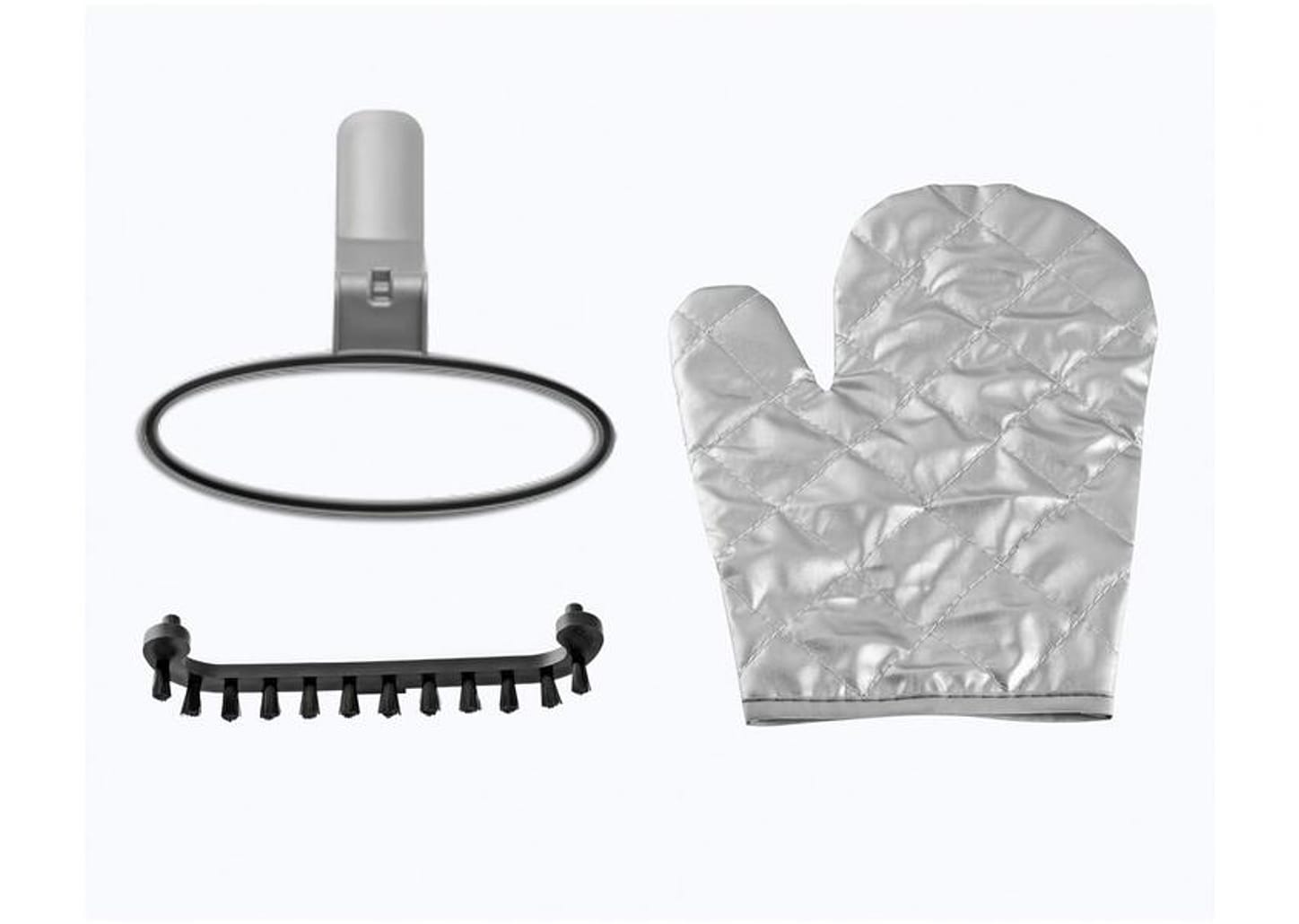 Passadeira a Vapor Portátil Mondial Vip Care - VP-07 2L 1800W Branco e Azul