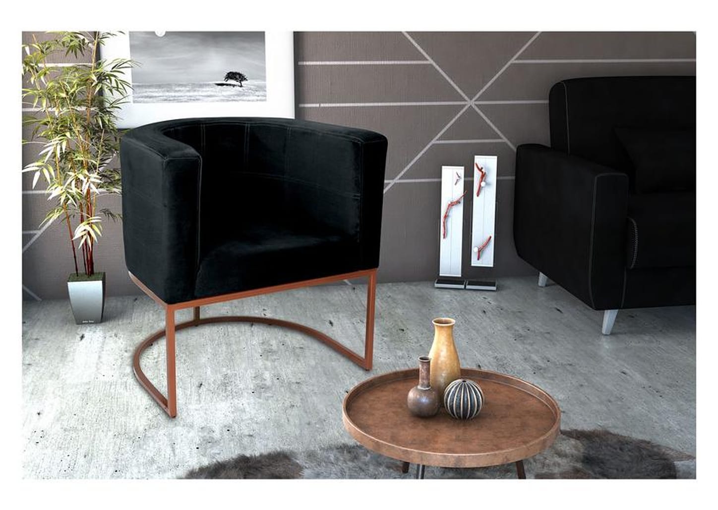 Poltrona Decorativa Matrix Ibiza