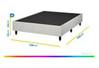 Base Cama Box Casal Plumatex 37x138x188cm - Magnum Maxx