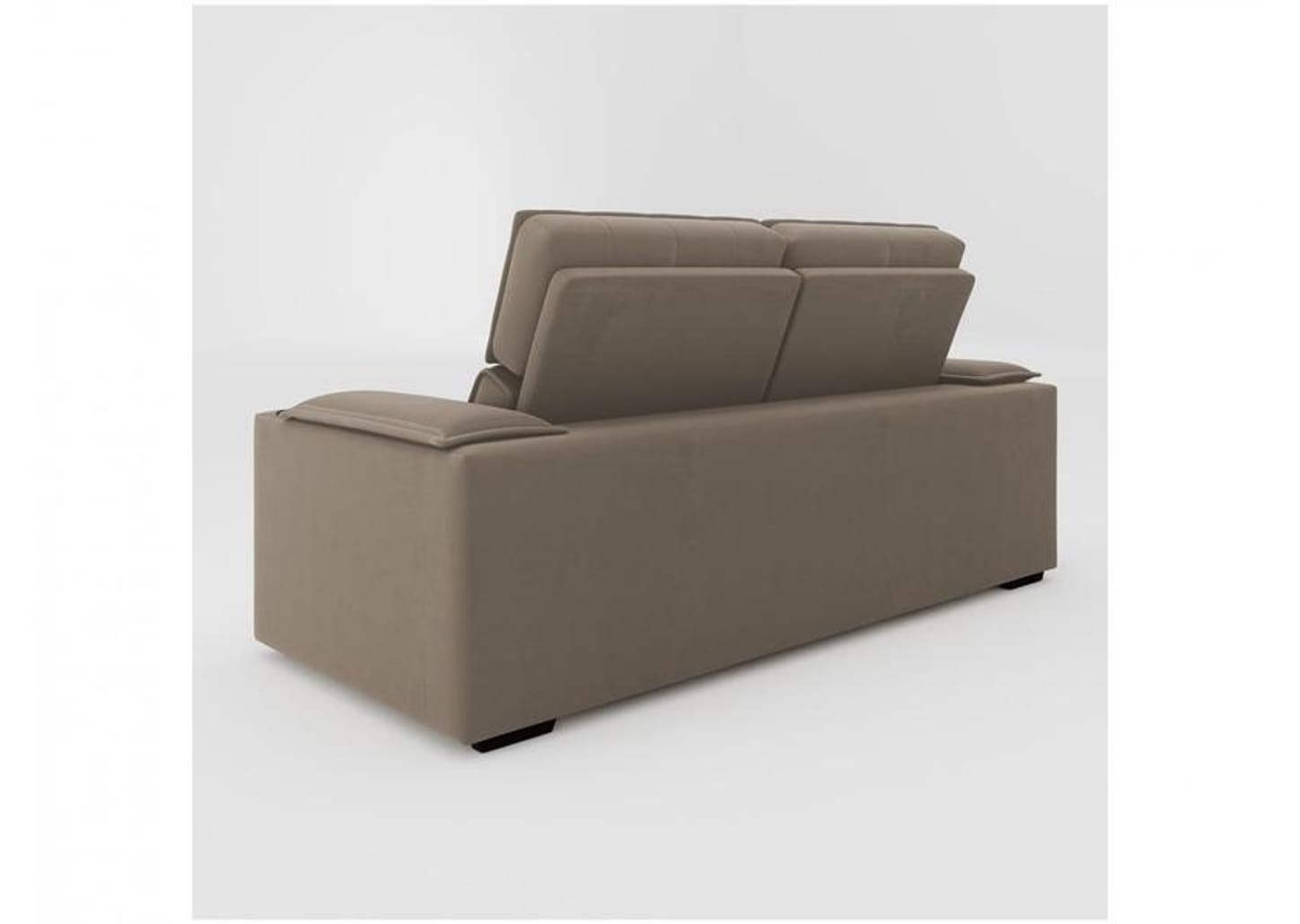 Sofá Retrátil Reclinável 3 Lugares Veludo Joly Cancún Gralha Azul Estofados