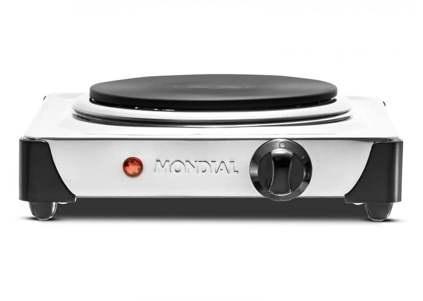 Fogão 1 Boca Mondial Inox Fast Cook