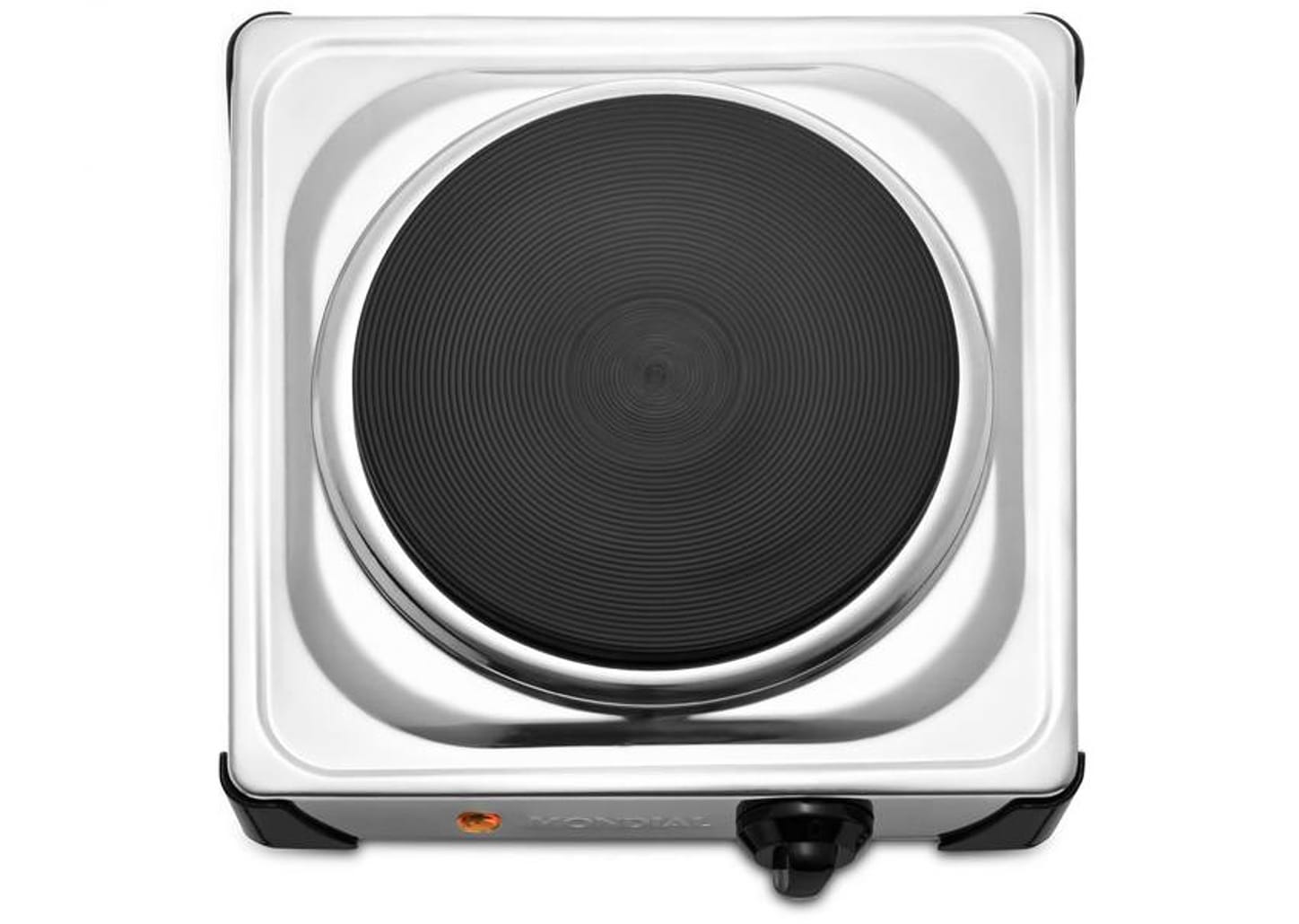 Fogão 1 Boca Mondial Inox Fast Cook