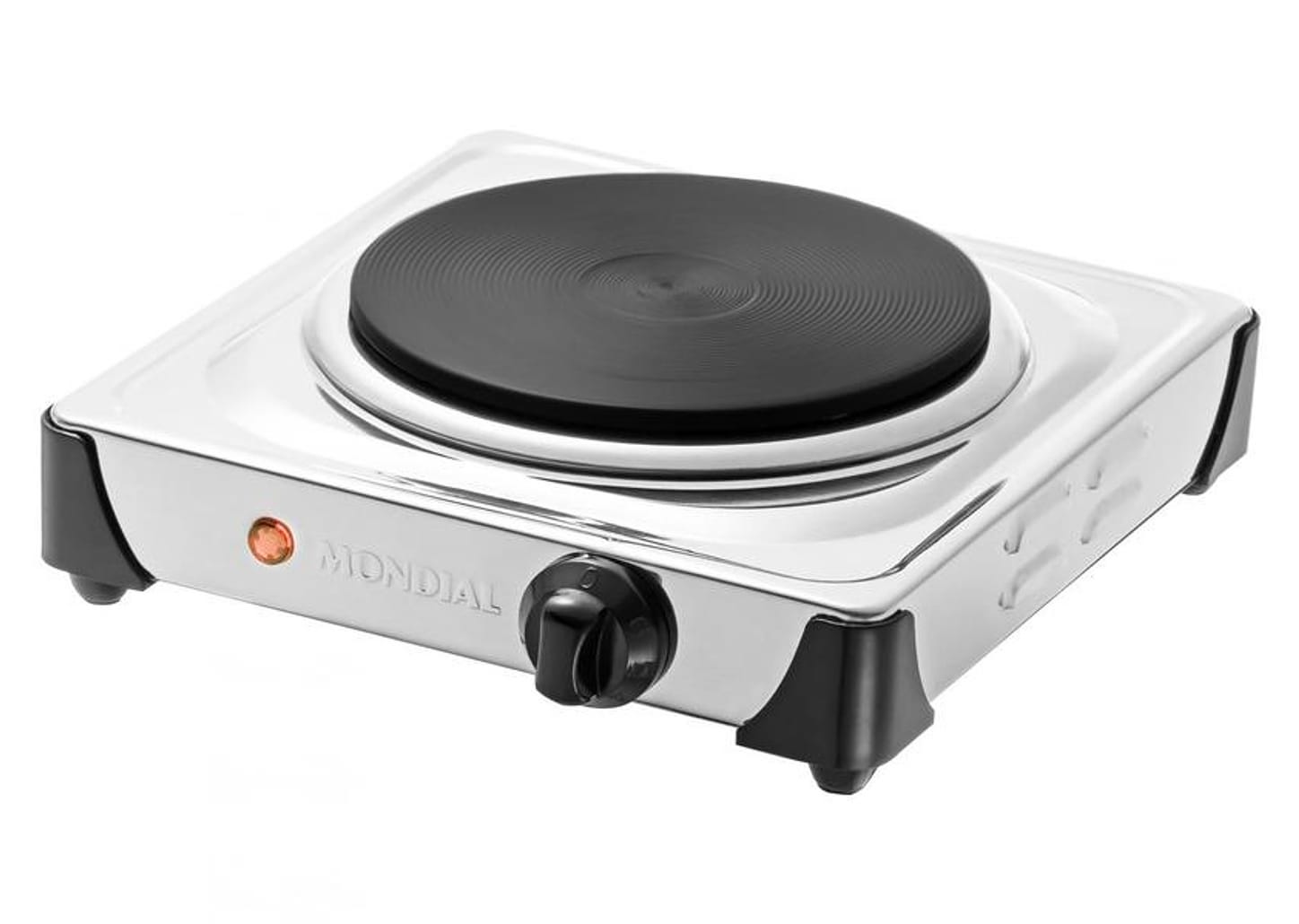 Fogão 1 Boca Mondial Inox Fast Cook