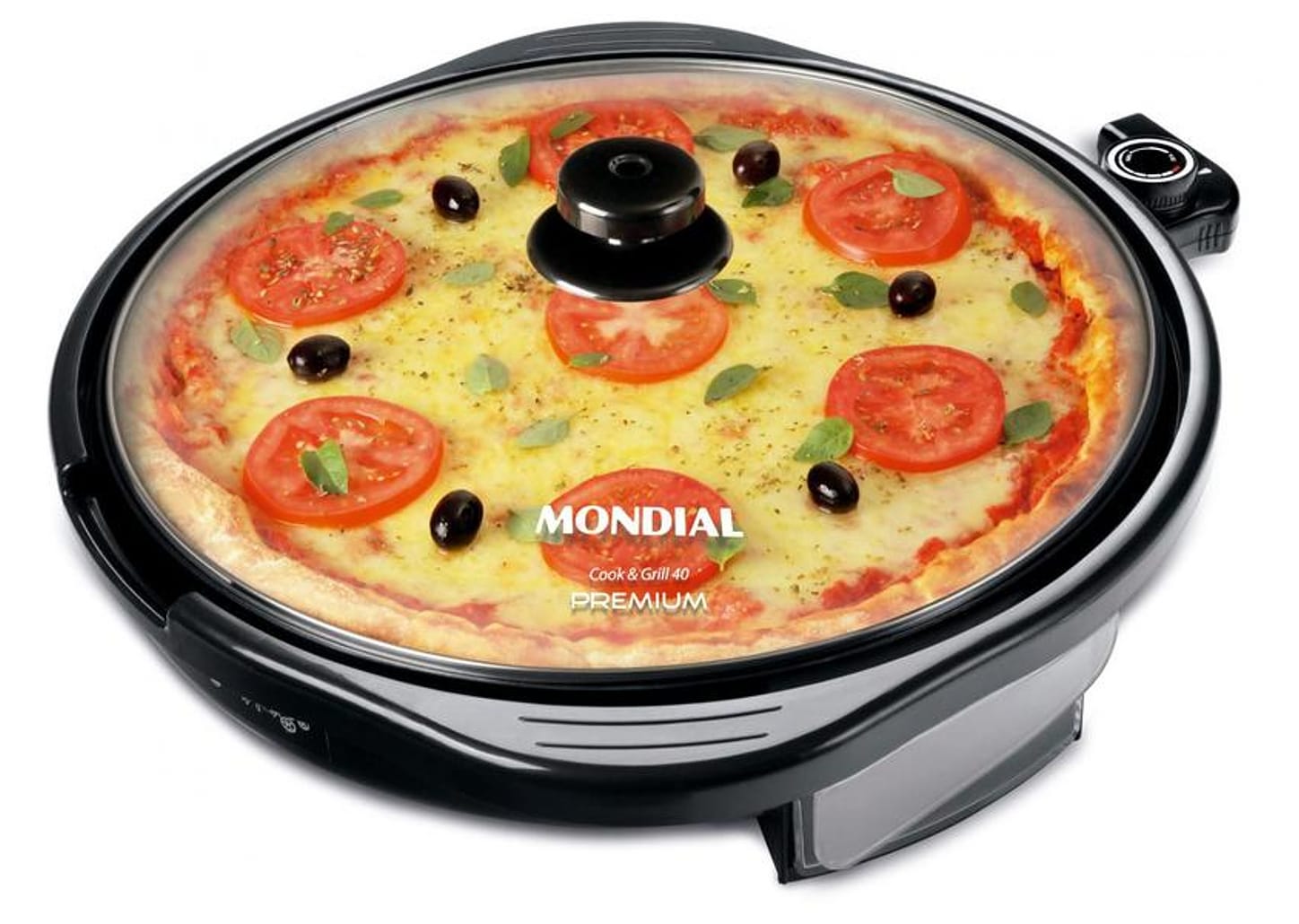 Grill Mondial G-03 Redondo 1270W Antiaderente