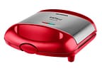 Sanduicheicha Grill Mondial Premium S-19 2 em 1 - Vermelha 800W Antiaderente