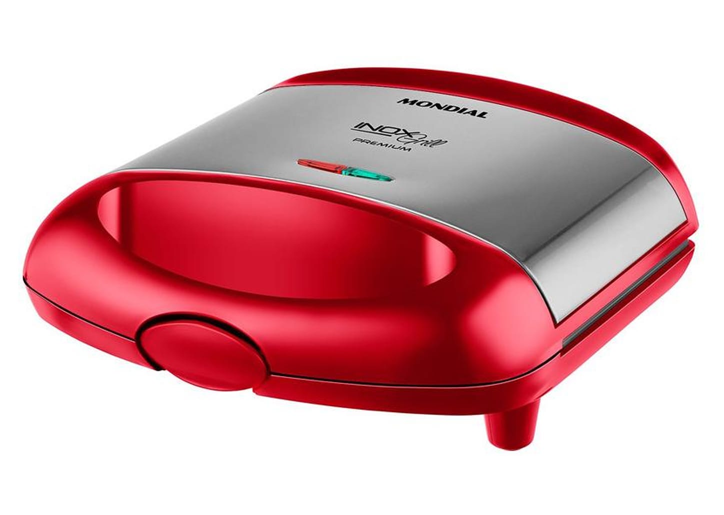 Sanduicheicha Grill Mondial Premium S-19 2 em 1 - Vermelha 800W Antiaderente