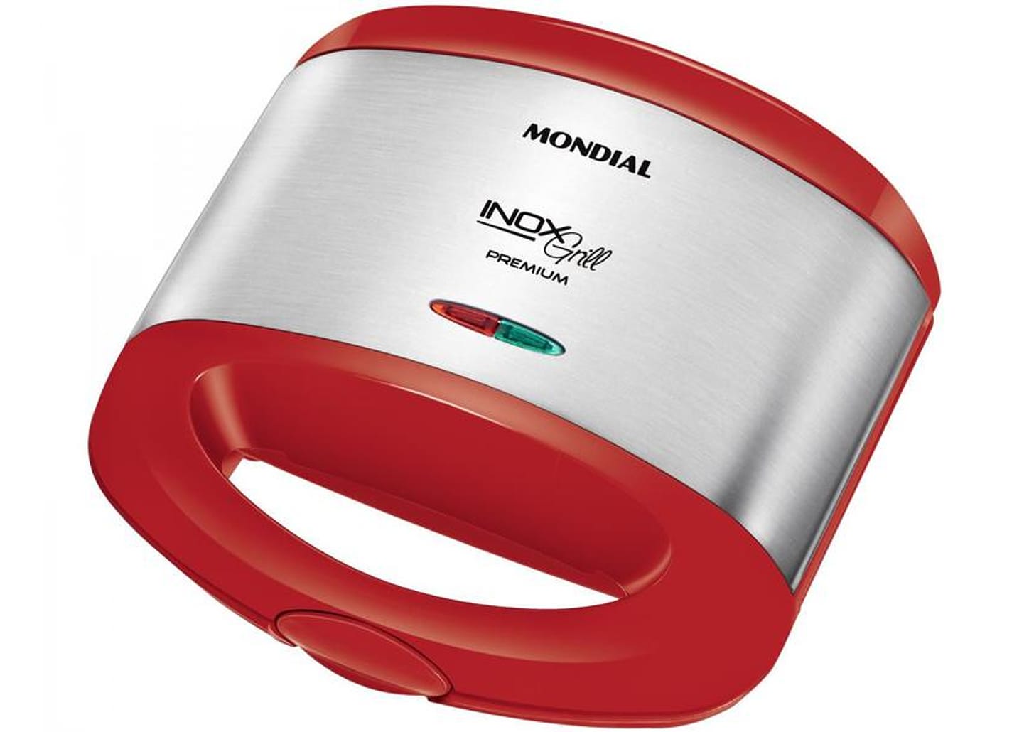 Sanduicheicha Grill Mondial Premium S-19 2 em 1 - Vermelha 800W Antiaderente