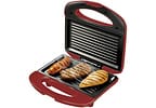 Sanduicheicha Grill Mondial Premium S-19 2 em 1 - Vermelha 800W Antiaderente