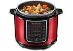 Panela de Pressão Elétrica Digital Mondial 5L 900W Master Cooker Red PE-39