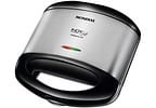 Sanduicheira Grill Mondial Premium S-07 Preta e - Inox 800W
