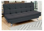 Sofá-cama Casal Reclinável Suede Linoforte Yasmin