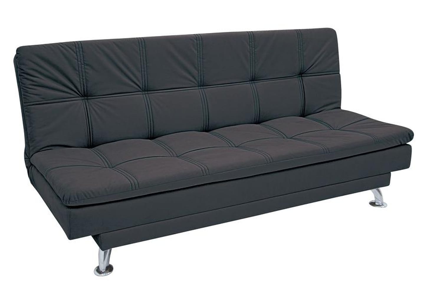 Sofá-cama Casal Reclinável Suede Linoforte Yasmin