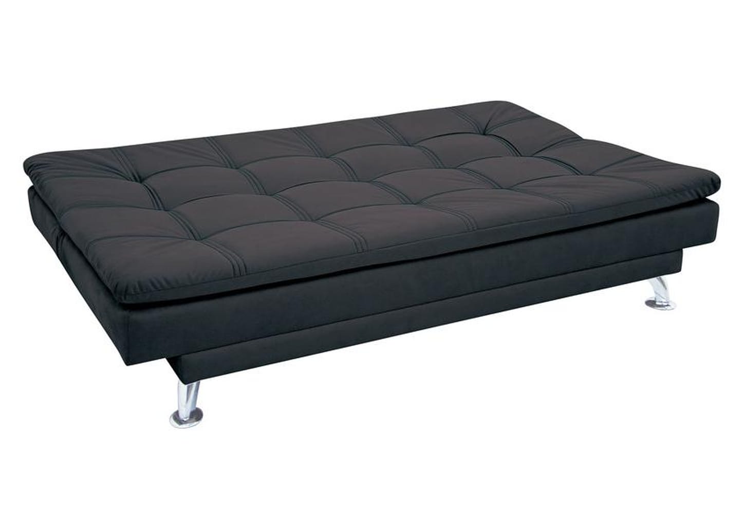 Sofá-cama Casal Reclinável Suede Linoforte Yasmin