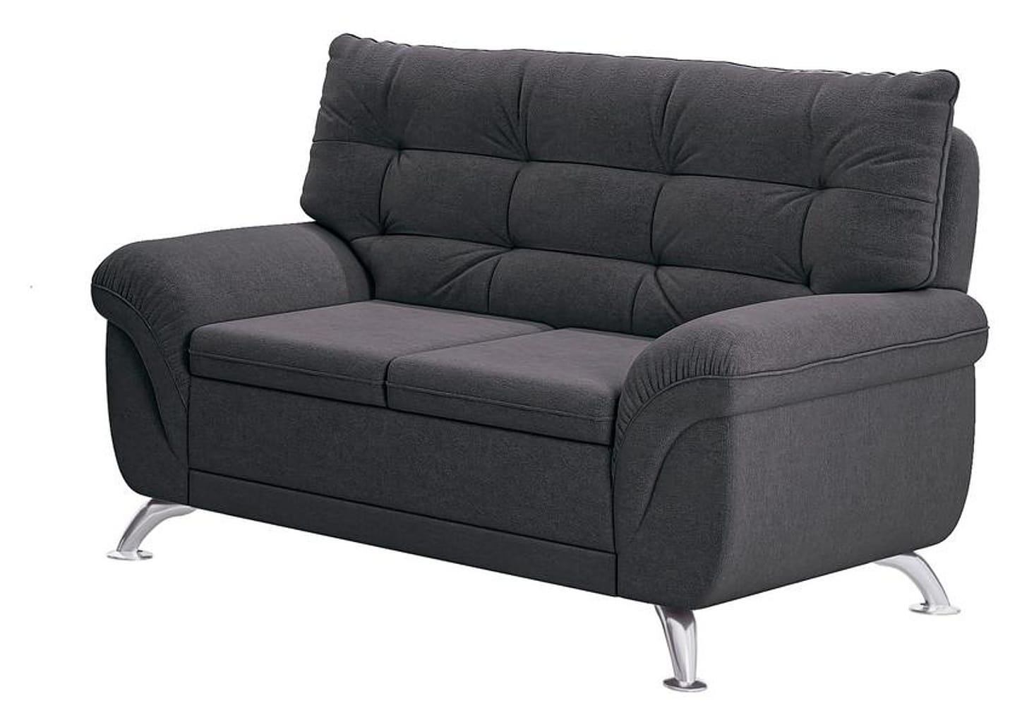 Sofá 2 Lugares Suede Atrium Linoforte