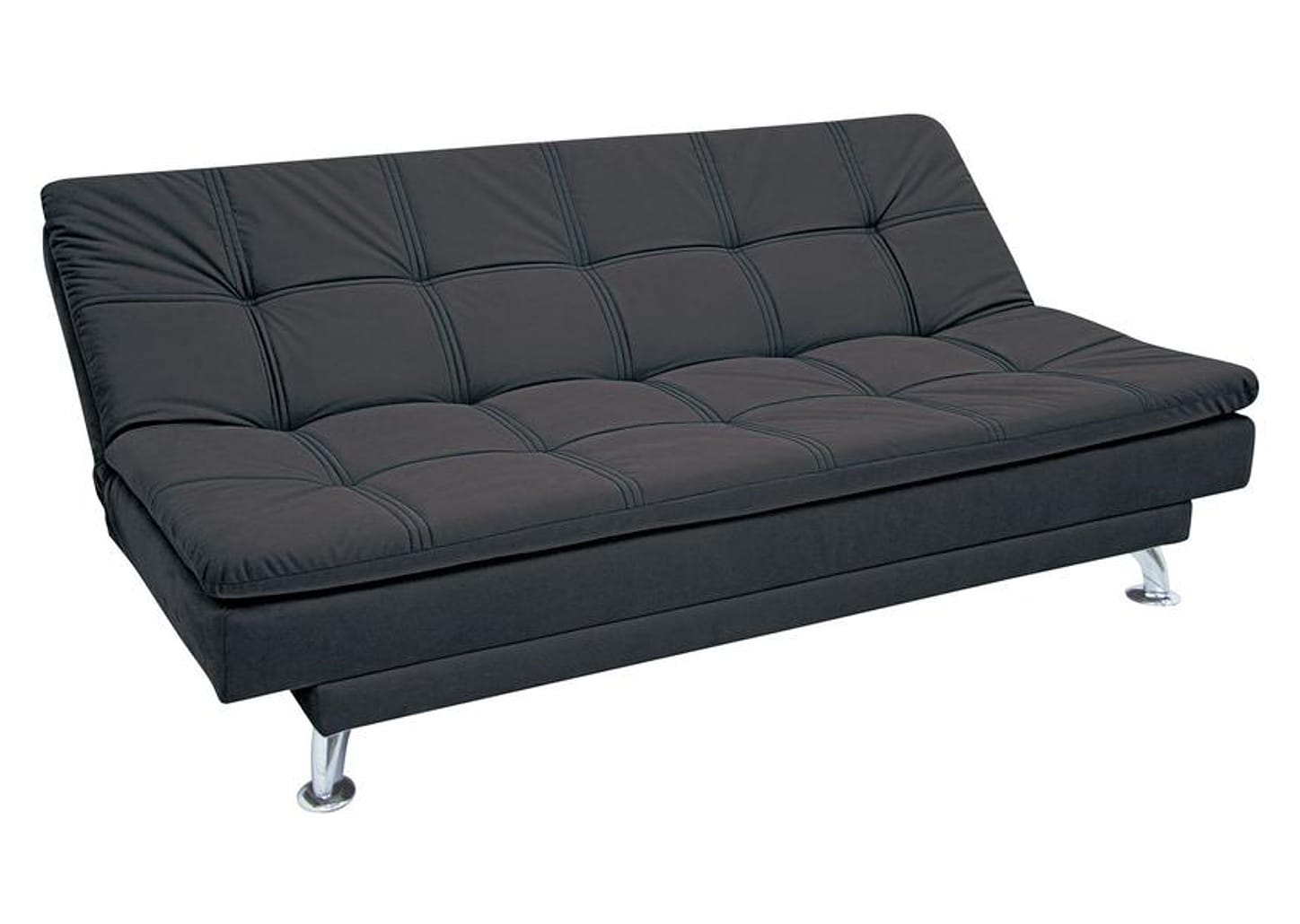 Sofá-cama Casal Reclinável Suede Linoforte Yasmin