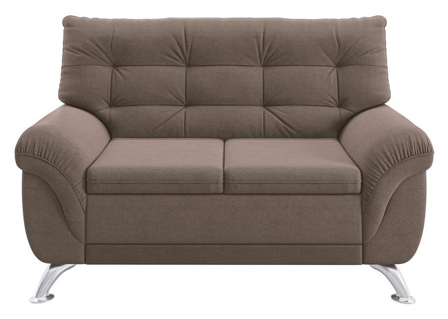 Sofá 2 Lugares Suede Atrium Linoforte