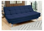 Sofá-cama Casal Reclinável Suede Linoforte Yasmin