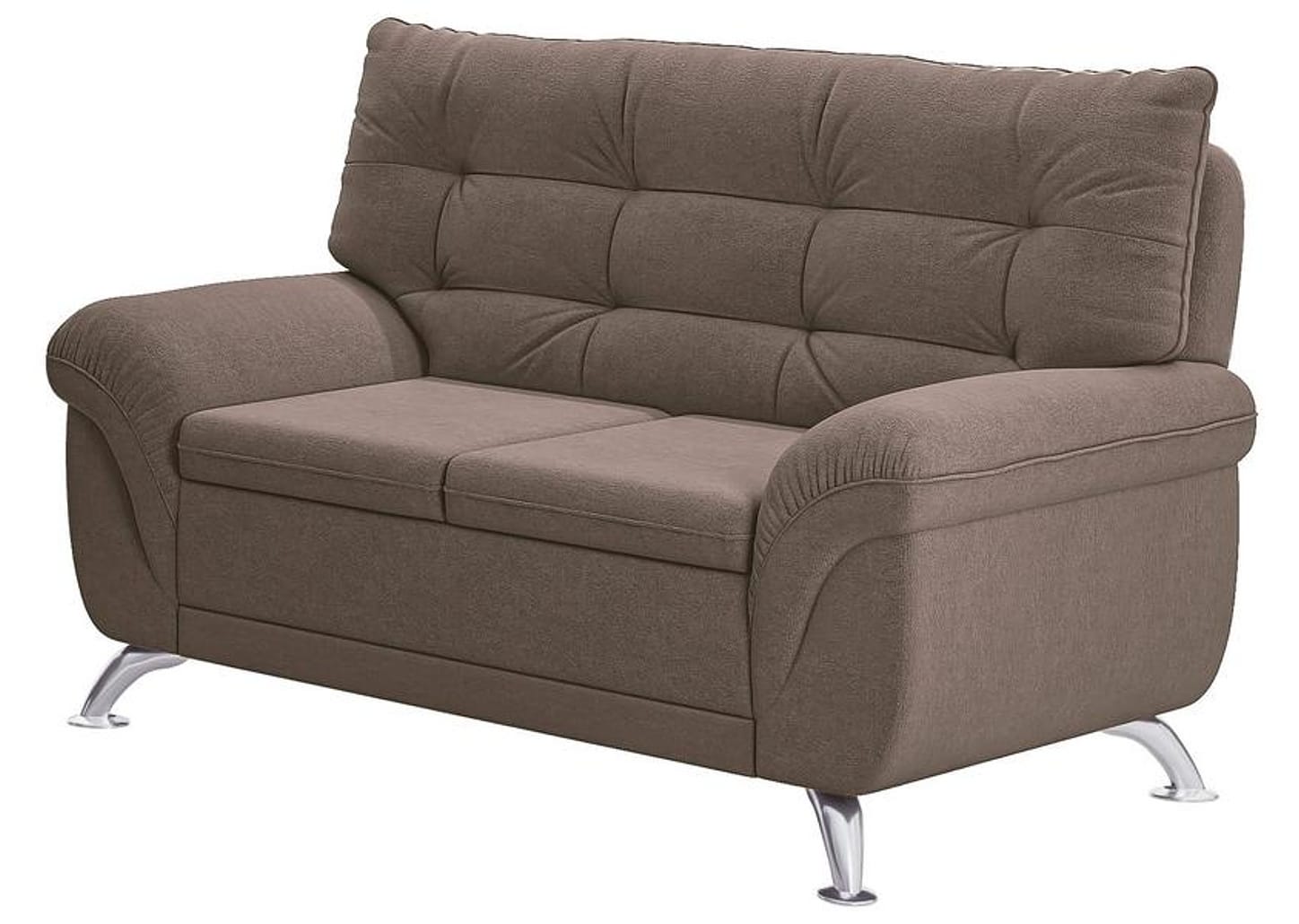 Sofá 2 Lugares Suede Atrium Linoforte