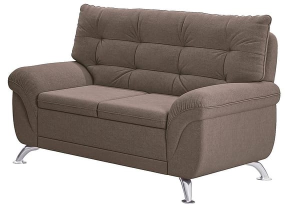 Sofá 2 Lugares Suede Atrium Linoforte