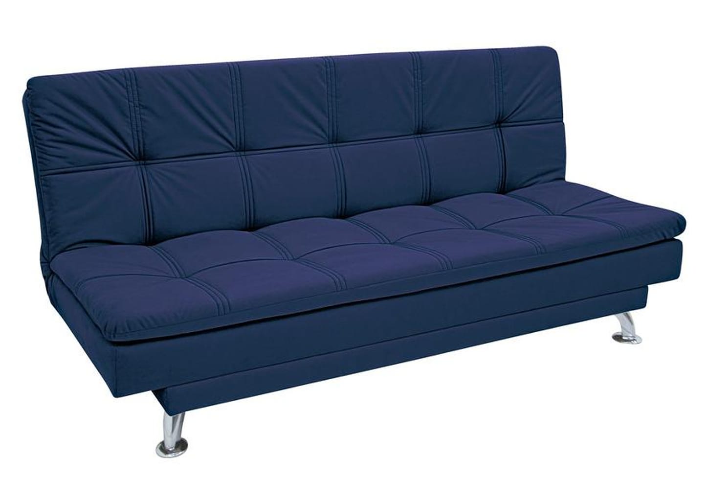 Sofá-cama Casal Reclinável Suede Linoforte Yasmin