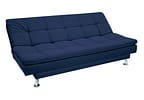 Sofá-cama Casal Reclinável Suede Linoforte Yasmin