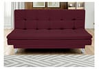 Sofá-cama Casal Reclinável Suede Linoforte Yasmin